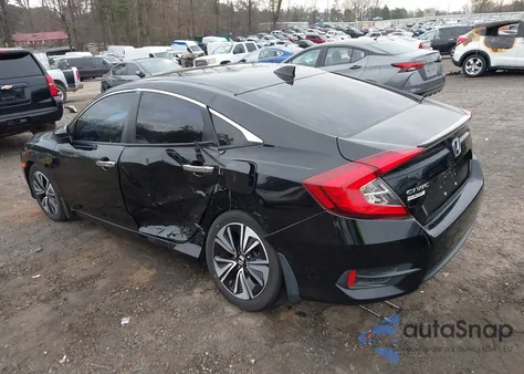 2017 Honda Civic Ex-T z USA, uszkodzony, nr VIN 19XFC1F36HE025898
